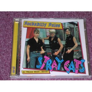 画像: STRAY CATS - ROCKABILLY RULES AT THEIR BEST...LIVE! US CD / 2001 US ORIGINAL Brand New SEALED