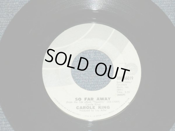 画像1: CAROLE KING - SO FAR AWAY  / 1971 US   ORIGINAL  7" Single 