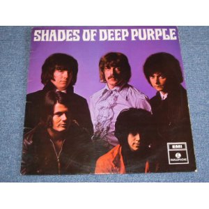 画像: DEEP PURPLE - SHADES OF DEEP PURPLE / 1968 UK ORIGINAL 1st PRESS YELLOW PARLOPHONE LABEL + PURPLE COLOR on BACK COVER  LP 