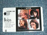 画像: THE BEATLES  -  TELEPHONE CARD "LET IT BE"/ 1980's ISSUED Version LIGHT BLUE Face Brand New  TELEPHONE CARD 