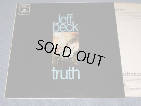 画像1: JEFF BECK - TRUTH  / 1969 UK 2nd PRESS stereo  LP 
