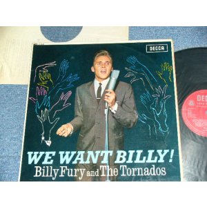 画像: BILLY FURY and The TORNADOS - WE WANT BILLY!   ( Ex+/Ex+++, 2A/2A ) / 1963 UK ORIGINAL MONO LP 