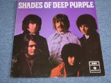 画像: DEEP PURPLE - SHADES OF DEEP PURPLE / 1968 UK ORIGINAL 1st PRESS YELLOW PARLOPHONE LABEL + Rare Press BLACK COLOR on BACK COVER JACKET  LP 