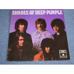 画像: DEEP PURPLE - SHADES OF DEEP PURPLE / 1968 UK ORIGINAL 1st PRESS YELLOW PARLOPHONE LABEL + Rare Press BLACK COLOR on BACK COVER JACKET  LP 