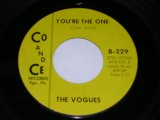 画像: THE VOGUES - YOU'RE THE ONE  / 1965 US ORIGINAL 7"SINGLE