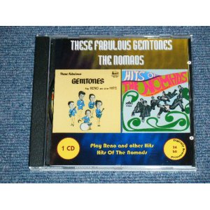 画像: THE GEMTONES / THE NOMADS - THESE FABULOUS GEMTONES/HITS OF THE NOMADS ( 2 in 1 )  / GERMAN Brand New CD-R 