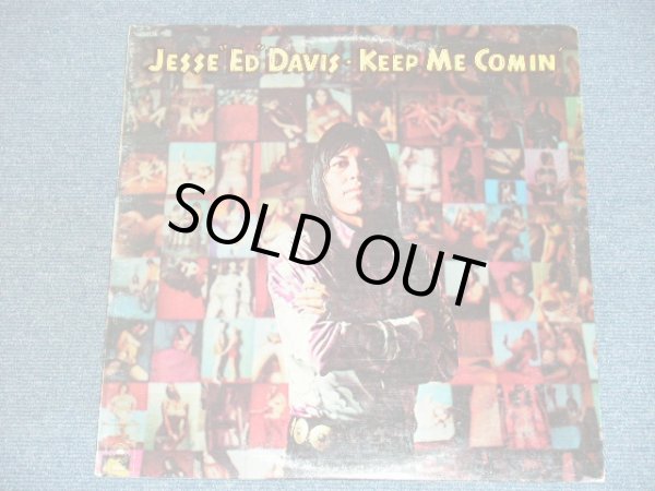 画像1: JESSE DAVIS  - KEEP ME COMIN'  / 1973 US ORIGINAL Promo LP 