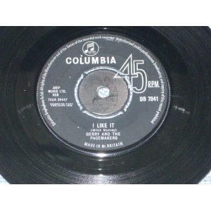 画像: GERRY & THE PACEMAKERS - I LIKE IT / 1963  UK ORIGINAL 7"SINGLE