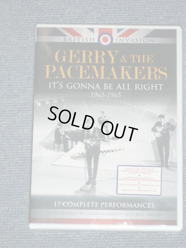 画像1: GERRY & THE PACEMAKERS - IT'S GONNA BE ALLRIGHT  1963-1965  / 2009 EUROPE Brand New Sealed DVD  REGION: 0 