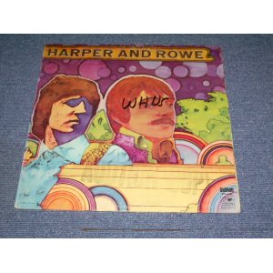 画像: HARPER AND ROWE - HARPER AND ROWE / 1969  US ORIGINAL LP 