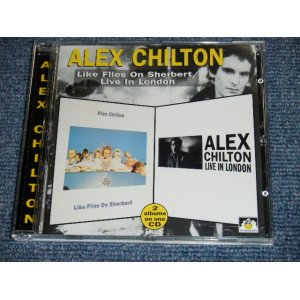 画像: ALEX CHILTON  ( Ex: BOX TOPS ) - LIKE FLIES ON SHERBERT + LIVE IN LONDON ( 2 in 1 ) / 1997 UK ORIGINAL BRAND NEW  CD