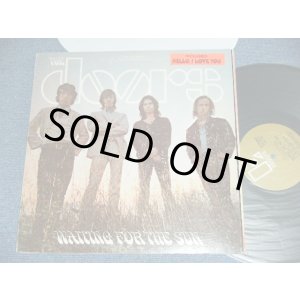 画像: THE DOORS - WAITING FOR THE SUN ( With SONG TITLE STICKER : GOLD Label : Ex+,Ex-/Ex++ : Matrix Number : A-MON A12128/B-MON   A12128-X ) / 1968 US Original Used STEREO LP 