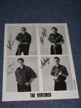 画像: THE VENTURES PICTURE With DON,BOB,GERRY,LEON ,With AUTOGRAPHED B/W/COLOR 