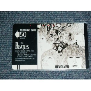 画像: THE BEATLES  -  TELEPHONE CARD "REVOLVER" / 1980's ISSUED Version LIGHT BLUE Face Brand New  TELEPHONE CARD 