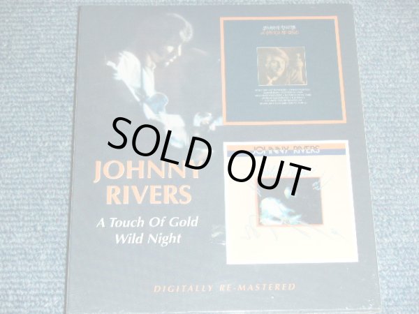 画像1: JOHNNY RIVERS - A TOUCH OF GOLD + WILD NIGHT   ( 2 in 1 )  / 2008 UK ORIGINAL Brand New  SEALED  CD