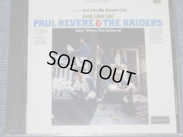 画像1: PAUL REVERE & THE RAIDERS - JUST LIKE US / 1998 US SEALED NEW CD