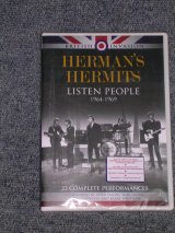 画像: THE HERMAN'S HERMITS - LISTEN PEOPLE 1964-1969 : 22 COMPLETE PEWRFORMANCES  / 2009 EUROPE Brand New Sealed DVD  REGION: 0 