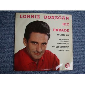 画像: LONNIE DONEGAN - HIT PARADE /　1959  UK ORIGINAL 7"EP + PICTURE SLEEVE 