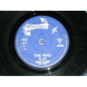 画像: THE WHO  - I'M A BOY + IN THE CITY ( Ex-/Ex- )  / 1966 UK ORIGINAL 7"Single