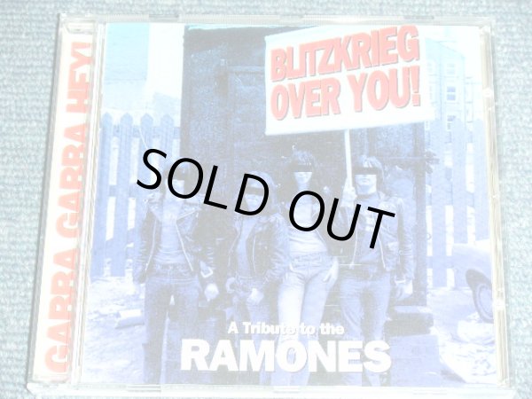 画像1: V.A. OMNIBUS With RAMONES - ABLITZKRIEG OVER YOU ! ; A TRIBUTE TO THE RAMONES / 1998 GERMAN  ORIGINAL Brand New CD 