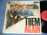 画像: THEM ( VAN MORRISON ) - THEM AGAIN ( Ex,VG++/Ex+, 1B/1B  ) / 1966 UK ORIGINAL MONO LP 