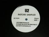 画像: U2 - "POP" INSTORE SAMPLER / 1997 US ORIGINAL Promo Only LP