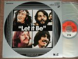 画像: THE BEATLES -  LET IT BE  / 1981 US ORIGINAL Used LASERDISC NTSC SYTEM 