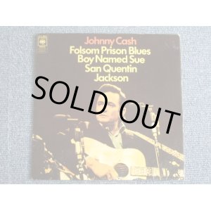 画像: JOHNNY CASH -  JOHNNY CASH  / 1969  UK ORIGINAL 7"EP  + PICTURE SLEEVE 