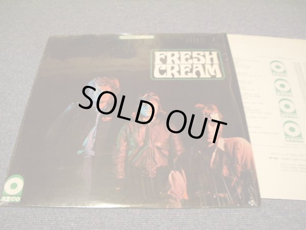 画像1: CREAM - FRESH CREAM (Matrix #  A) ST-C-66957-AA RE LW △10305   B) ST-C-66958-AA  △10305-x  )  (MINT-/MINT- With SHRINK WRAP ) / 1967 US AMERICA ORIGINAL 1st Press "PURPLE & BROWN" label STEREO Used LP 