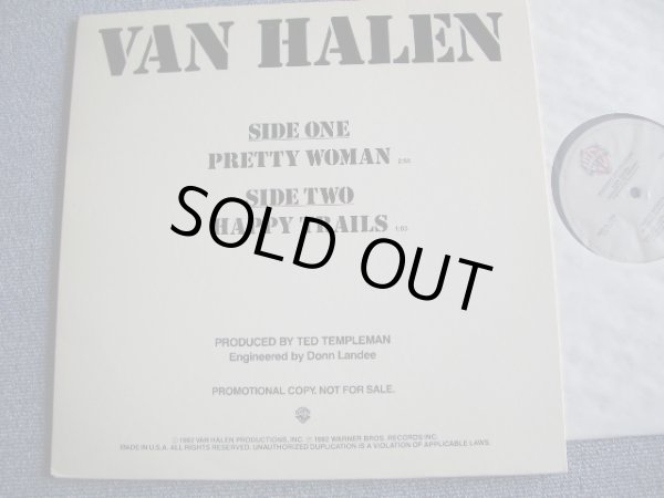 画像1: VAN HALEN - PRETTY WOMAN / 1982 US ORIGINAL PROMO ONLY 12" 