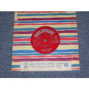 画像: THE BEATLES - A) PLEASE PLEASE ME    B) ASK ME WHY (Matrix #A)77XCE 17218-1N MPT 2 T B)7XCE 17218-1N MPT 1 5) (VG++/VG++) / 1963 Jan UK ENGLAND Original 1st Press RED Label  NO 'SOLD in UK' Used 7" Single