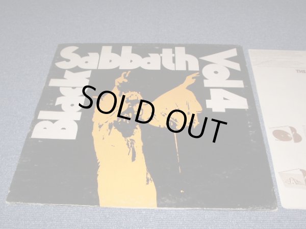 画像1: BLACK SABBATH - VOL.4 ( Ex/MINT- )  /  1972  US AMERICA ORIGINAL Used LP 