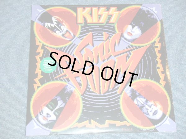 画像1: KISS - SONIC BOOM  / 2010  US ORIGINAL Brand New SEALED LP + GREEN VINYL/WAX+ LIMITED 1 of 1000