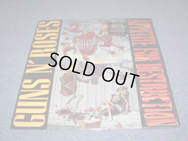 画像1: GUNS N' ROSES - APPETITE FOR DISTRUCTION ( WITH DRAW JACKET )    / US ORIGINAL LP 