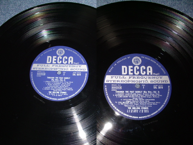 画像: ROLLING STONES - THROUGH THE PAST,DARKLY ( UNBOXED DECCA LABEL )  / 1969 UK ORIGINAL STEREO  OCTAGON COVER LP  