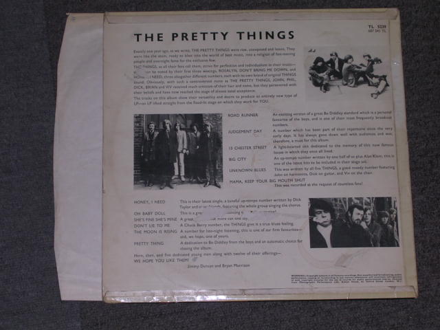 画像: THE PRETTY THINGS - THE PRETTY THINGS / 1965 UK ORIGINAL MONO LP 