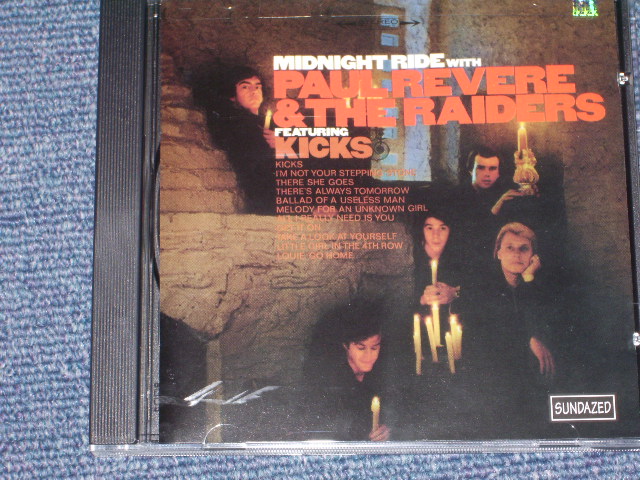 画像1: PAUL REVERE & THE RAIDERS - MIDNIGHT RIDE WITH PAUL REVERE & THE RAIDERS Feat. KICKS  / 2000 US SEALED NEW CD