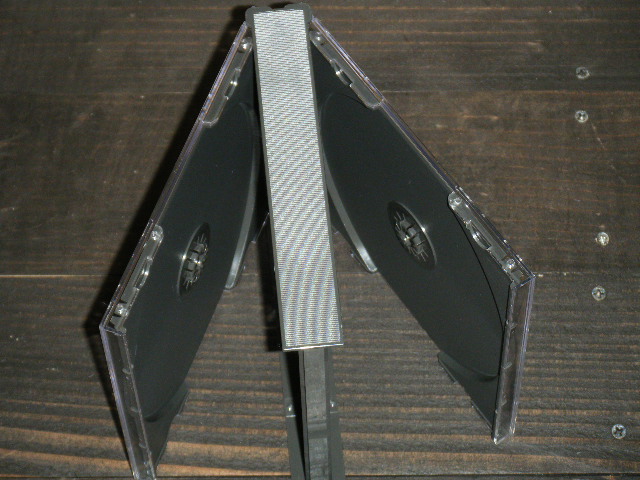 画像: CD　4枚組み用マルチケース（トレー付き・４枚組専用）　白　or  黒　or  透明　　