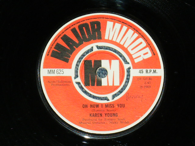 画像: KAREN YOUNG - NOBODY'S CHILD / 1969 UK ORIGINAL 7"Single