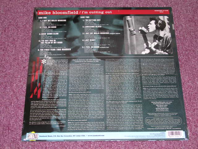 画像: MIKE BLOOMFIELD - I'M CUTTING OUT (THE LOST RECORDINGS:1964-1965)/ 2001 US 180gram Heavy Weight Brand New SEALED LP 