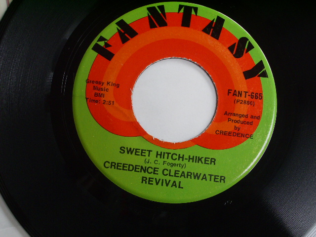 画像: CCR / CREEDENCE CLEARWATER REVIVAL -SWEET HITCH HIKER  /1971  US ORIGINAL 7"SINGLE + PICTURE SLEEVE 