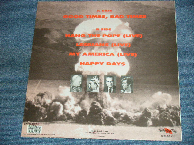 画像: NUCLEAR ASSAULT - GOOD TIMES, BAD TIMES  /  1988  UK ORIGINAL Used 12" 