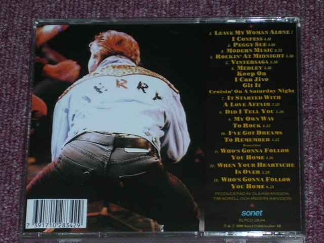 画像: JERRY WILLIAMS (THE BOPPERS ) - LIVE PA BORSEN  EU  CD