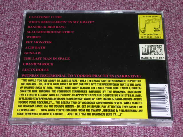 画像: THE HANGMEN - BTHE LAST TRAIN TO PURGATORY / 1995 EU ORIGINAL Brand New CD 