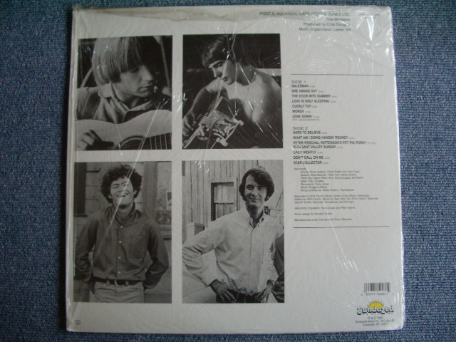 画像: the MONKEES - PISCES, AQUARIUS, CAPRICORN & JONES LTD. / 1996 US REISSUE SEALED LP+COLORED WAX