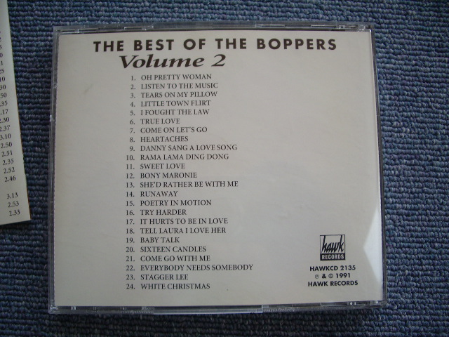 画像: BOPPERS, THE - THE BEST OF THE BOPPERS VOL.2 / 1991 SWEDEN ORIGINAL CD