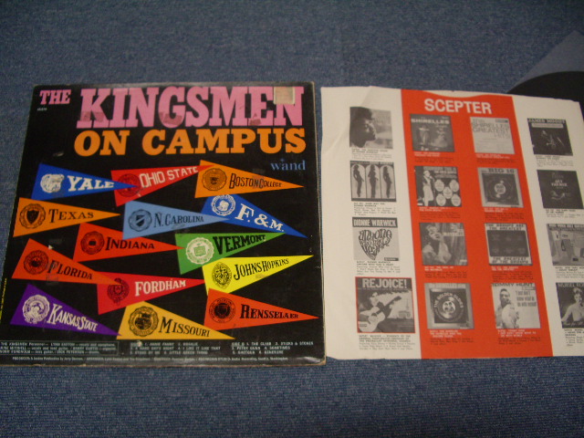 画像: THE KINGSMEN - ON CAMPUS   / 1965 US ORIGINAL STEREO  LP 