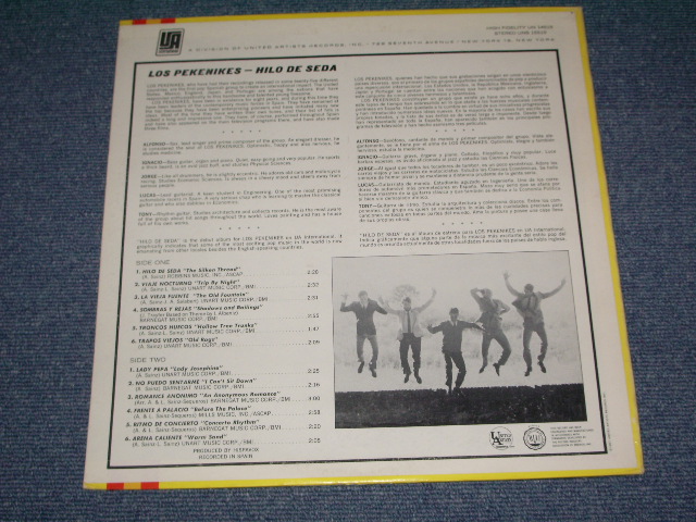 画像: LOS PEKENIES - HILO DE SEDA / 1960's US ORIGINAL STEREO  LP  