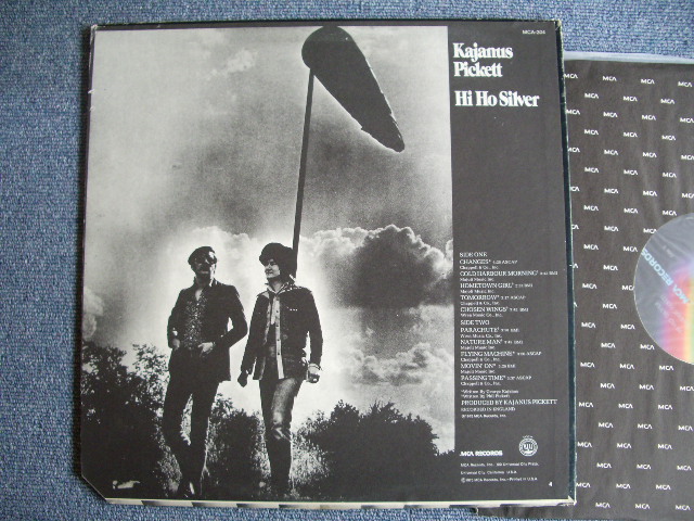 画像: KAJANUS & PICKETT - HI HO SILVER  / 1972 US ORIGINAL LP 
