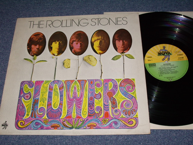 画像1: ROLLING STONES - FLOWERS / 1970s WEST GERMANY REISSUE  LP 